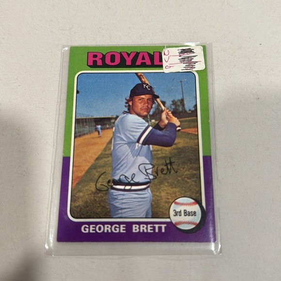 Rare George Brett Topps 228 & 580 Baseball Cards - Picture 5 of 5